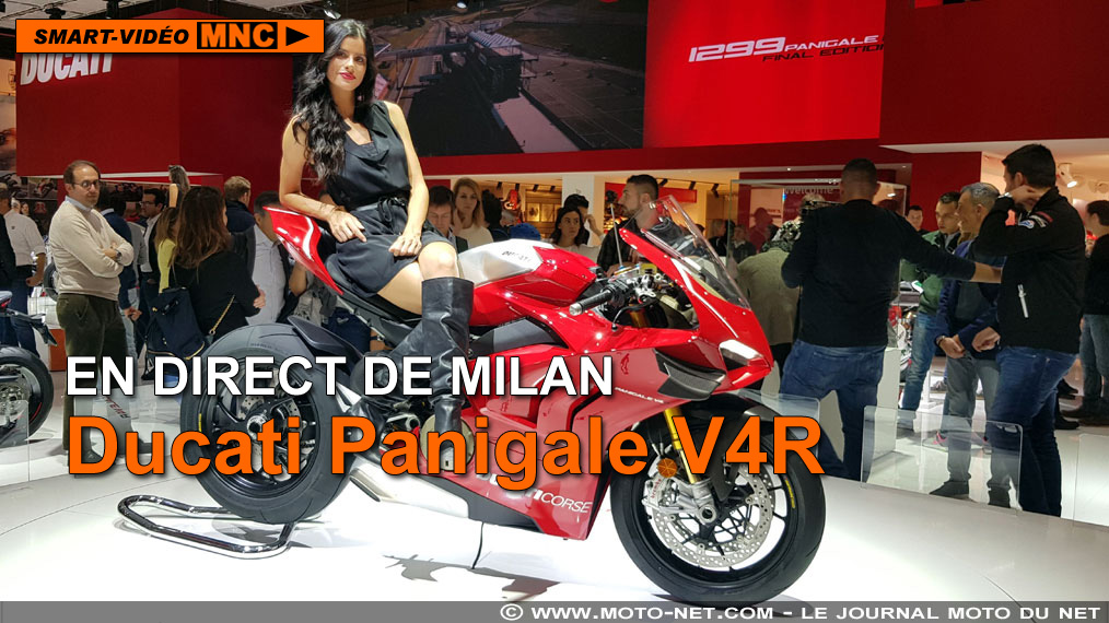 Ducati Panigale V4R : la bête de piste de Bologne en vidéo