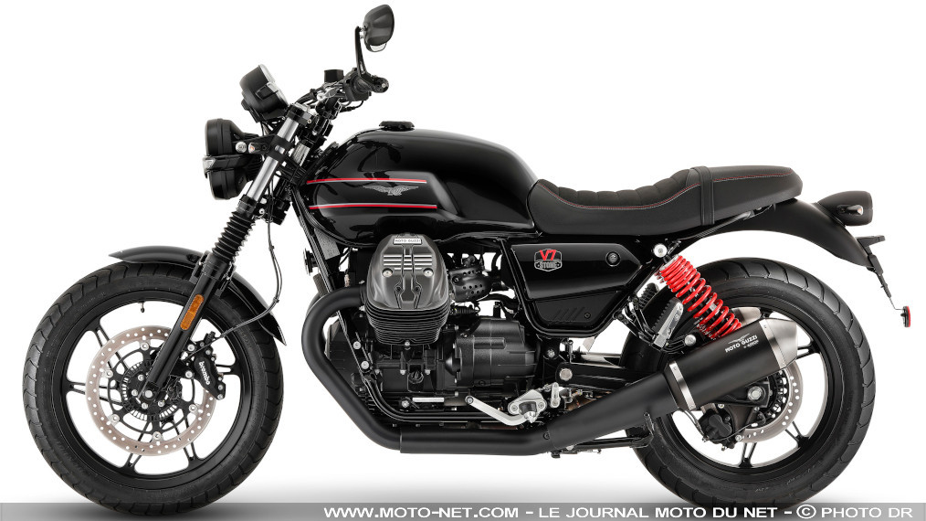 Moto Guzzi veut briller dans le noir avec sa V7 Stone Special Edition