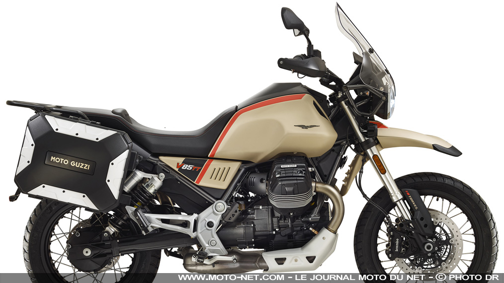 Moto Guzzi V85 TT Travel : la grande évasion, version italienne