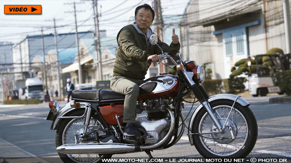 [Vidéo] Kawasaki, premier constructeur japonais de grosse moto ?