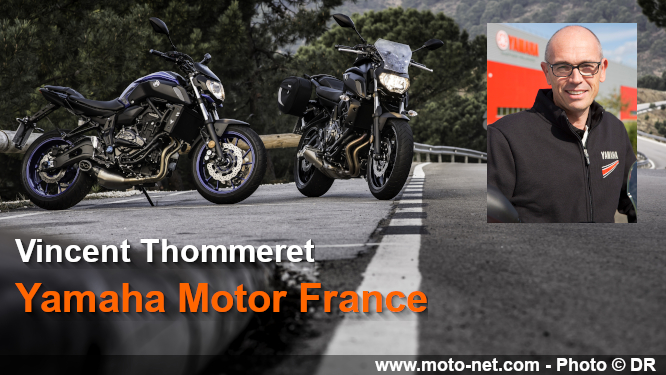 Vincent Thommeret (Yamaha) : Les deux meilleures ventes en France sont des Yamaha