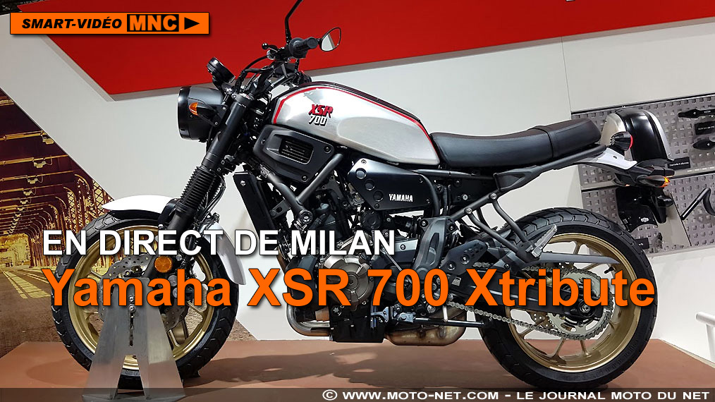 XSR 700 XTribute : Yamaha exploite le souvenir de la XT500