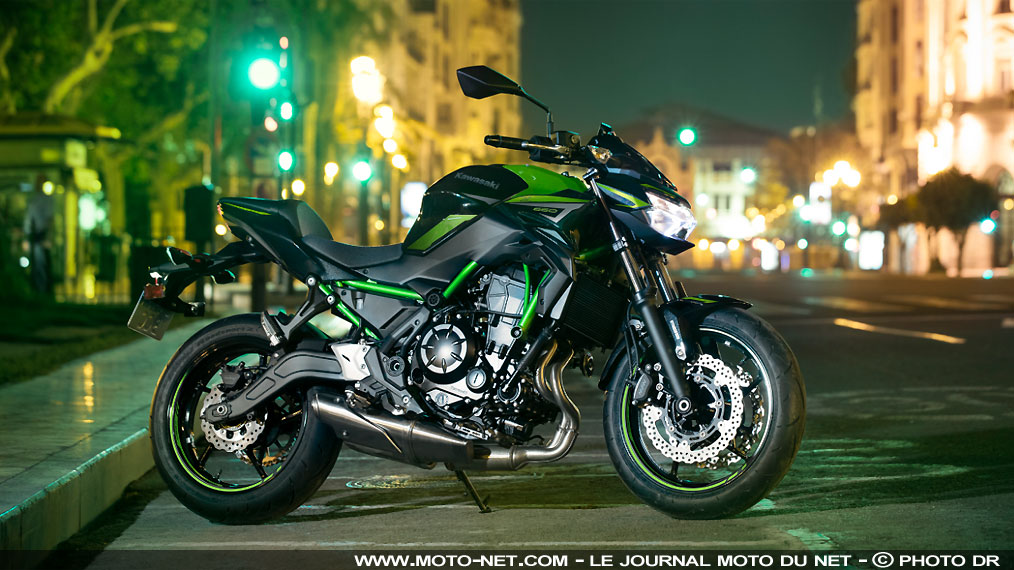 Kawasaki dévoile les nouveaux coloris de la Z650