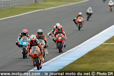 Le Grand Prix du Japon 125 tour par tour