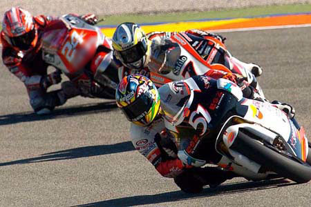 Grand Prix moto de Valence 2004 : le tour par tour