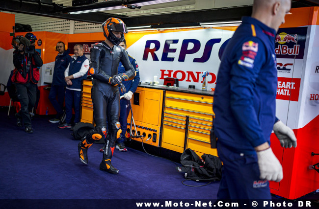 Premières photos et interview de Luca Marini, pilote Honda Repsol