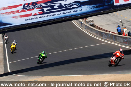 Loris Capirossi, Randy de Puniet, Makoto Tamada, Shinya Nakano et Carlos Checa - Grand Prix Moto des États-Unis 2007 : le tour par tour sur Moto-Net.Com