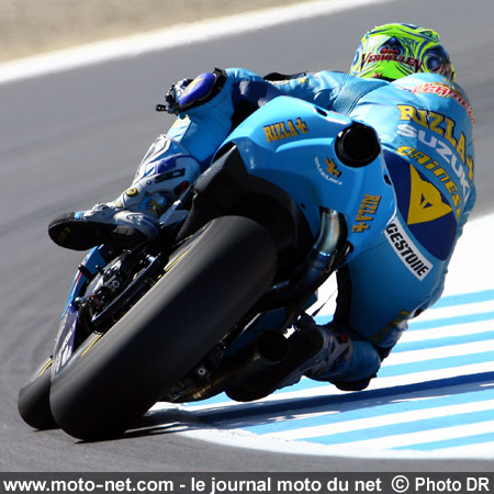 Chris Vermeulen - Grand Prix Moto des États-Unis 2007 : le tour par tour sur Moto-Net.Com