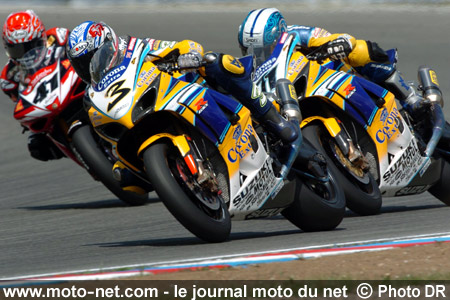 Max Biaggi, Yukio Kagayama et Noriyuki Haga - Les manches Superbike et Supersport de République Tchèque 2007 à Brno sur Moto-Net.Com