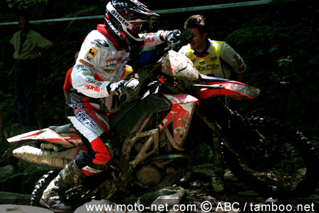 Nicolas Paganon (E2) - Championnat du monde d'enduro GP Aprilia des États-Unis 2007 : une 2ème édition plus 