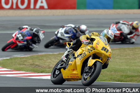  De Carolis, Tangre, Delhalle et Bouan - Septième et dernière épreuve du Championnat de France Superbike à Magny-Cours