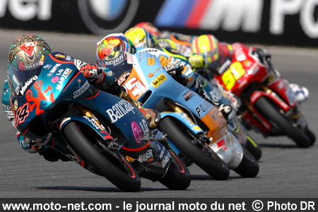 Talmacsi, Pasini, Gadea, Pesek et Koyama - Grand Prix Moto 125cc de République Tchèque 2007 : le tour par tour sur Moto-Net.Com