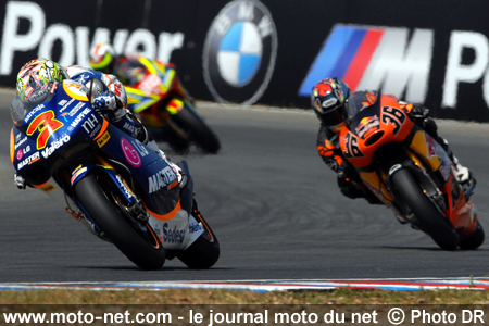  Alex de Angelis, Mika Kallio et Hector Barbera - Grand Prix Moto 250cc de République Tchèque 2007 : le tour par tour sur Moto-Net.Com