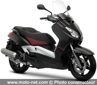  Black Xmax 125 - Nouveautés 2009 Yamaha XJ6 : la Diversion se dénude à Milan