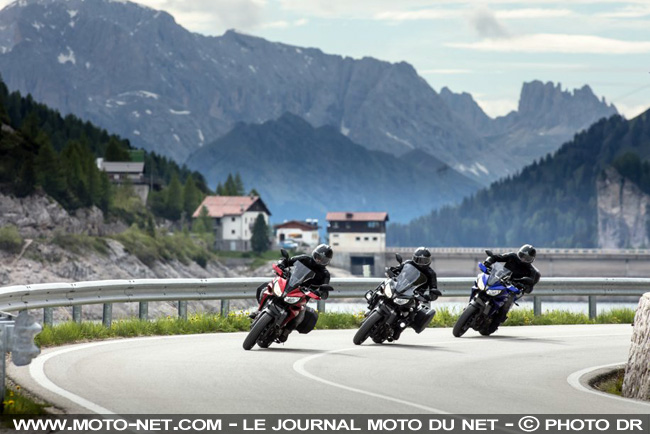 Essais de la Yamaha Tracer 700 dans toute la France