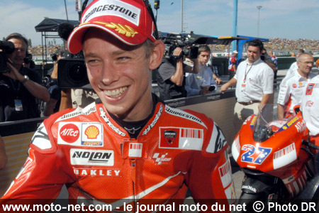 Casey Stoner - Le Grand Prix du Portugal MotoGP 2007 : la présentation sur Moto-Net