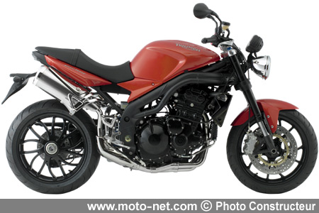 Speed Triple - Nouveautés Triumph 2008 sur Moto-Net.Com