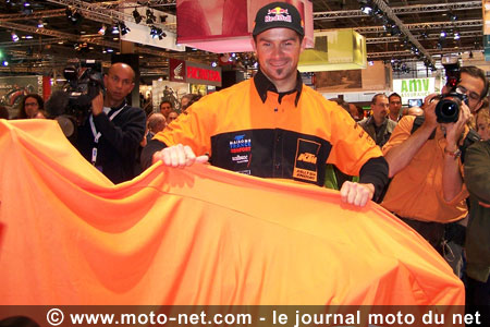  Cyril Despres - Nouveautés Mondial du deux-roues 2007 : KTM crée l'évènement au Mondial