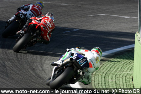Troy Bayliss, Noriyuki Haga et Max Biaggi - Les manches Superbike et Supersport d'Italie 2007 à Vallelunga sur Moto-Net.Com