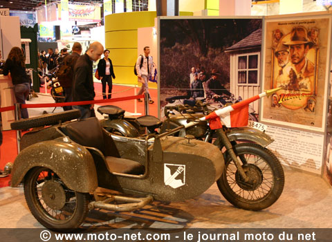 Exposition Moto et Cinéma au mondial du 2 roues 2007