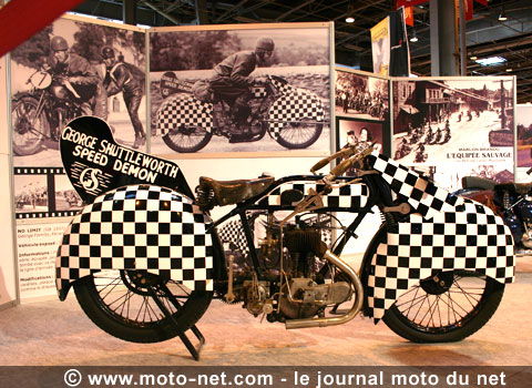 Exposition Moto et Cinéma au mondial du 2 roues 2007