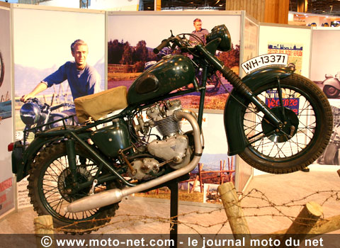 Exposition Moto et Cinéma au mondial du 2 roues 2007