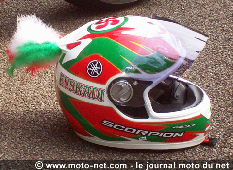 Moto-tour 2007 - lundi 8 octobre : ça se bouscule devant !