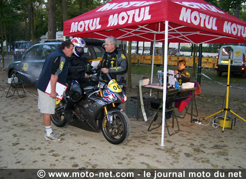 Moto-tour 2007 - lundi 8 octobre : ça se bouscule devant !