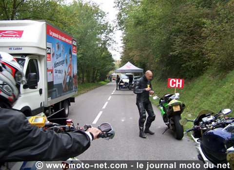 Moto-tour 2007 - mardi 9 octobre : journée hard !