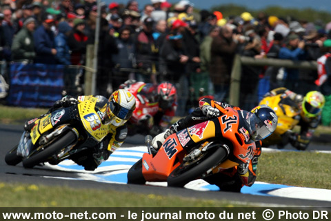 Randy Krummenacher et Mike Di Meglio - Grand Prix Moto d'Australie 2007 : le tour par tour sur Moto-Net.Com