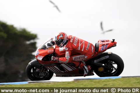  Casey Stoner - Grand Prix Moto d'Australie 2007 : le tour par tour sur Moto-Net.Com