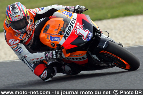  Nicky Hayden - Grand Prix Moto d'Australie 2007 : le tour par tour sur Moto-Net.Com