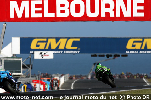 Randy de Puniet et John Hopkins - Grand Prix Moto d'Australie 2007 : le tour par tour sur Moto-Net.Com