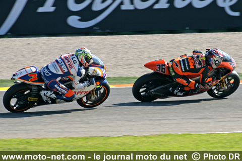  Mika Kallio et Alex de Angelis - Grand Prix Moto de Valence 2007 : le tour par tour sur Moto-Net.Com