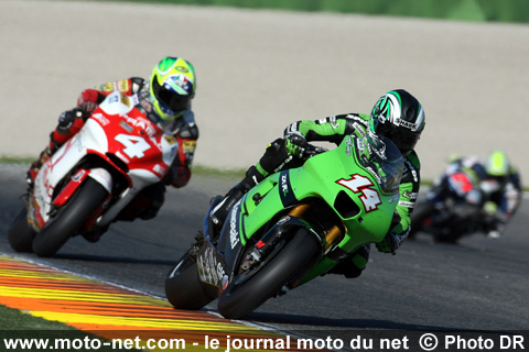 Randy de Puniet, Alex Barros et Toni Elias - Grand Prix Moto de Valence 2007 : le tour par tour sur Moto-Net.Com