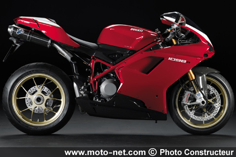 1098R - Ducati dévoile enfin ses nouveautés 2008 !