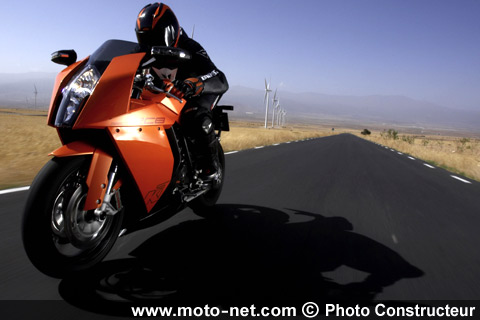 Nouveauté KTM 2008 : La RC8 entre dans la valse Superbike
