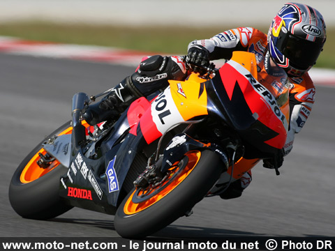  Dani Pedrosa - Essais Sepang II : Randy puis Nicky affolent le chrono !