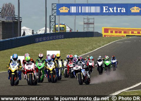 Jeu vidéo SBK-07 : le Mondial Superbike à portée de manettes - Ruben Xaus joue le kéké