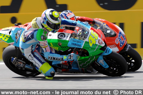 Valentino Rossi et Casey Stoner au GP d'Assen 2007 - L'électronique en MotoGP : Ezpeleta laisse la décision aux pilotes