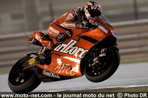  Casey Stoner - Ultimes tests au Qatar : les rookies impressionnent sous les projecteurs !