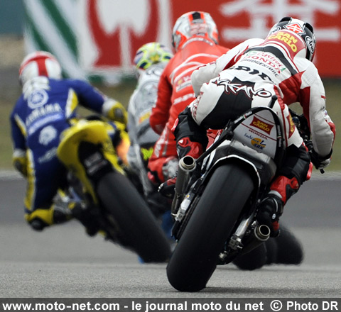 Toseland, Dovizioso, Melandri et Nakano - Grand Prix de Chine MotoGP 2008 : le tour par tour sur Moto-Net.Com