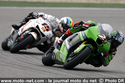John Hopkins et Alex de Angelis - Grand Prix de Chine MotoGP 2008 : le tour par tour sur Moto-Net.Com