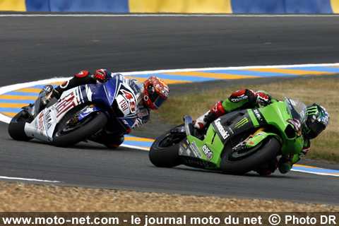 John Hopkins et Jorge Lorenzo - Grand Prix d'Italie MotoGP 2008 : la présentation sur Moto-Net.Com