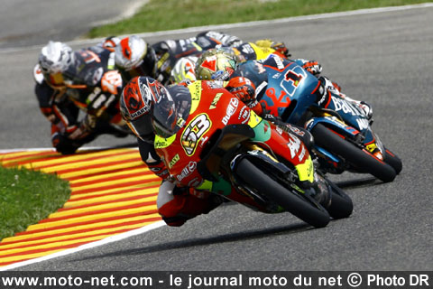 Le Grand Prix d'Italie 125 tour par tour