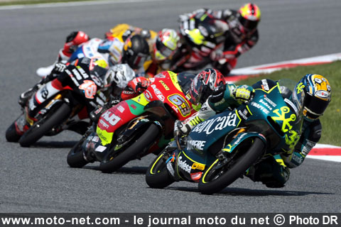 Le grand Prix de Catalogne 125 tour par tour