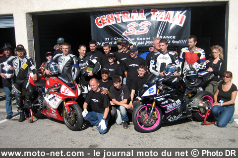 Championnat de France d'endurance 2008 : le Central Team conserve la tête du provisoire en 600 Supersport