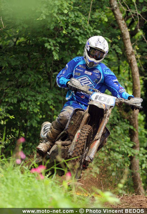 Championnat de France d'enduro à Villebret : la pluie gâche la fête...