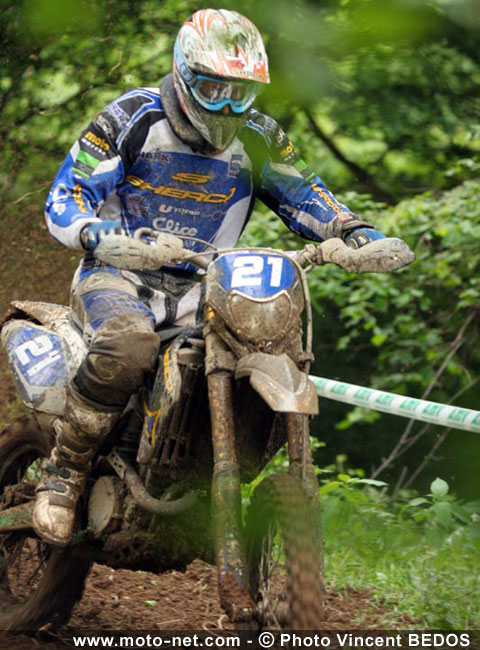 Championnat de France d'enduro à Villebret : la pluie gâche la fête...