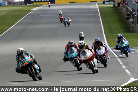 GP de Donington tour par tour